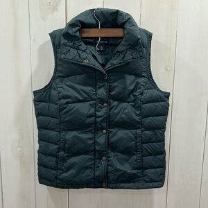 Lands’ End Women’s Button Down Puffer Vest